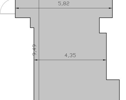 Giulia Hall floorplan