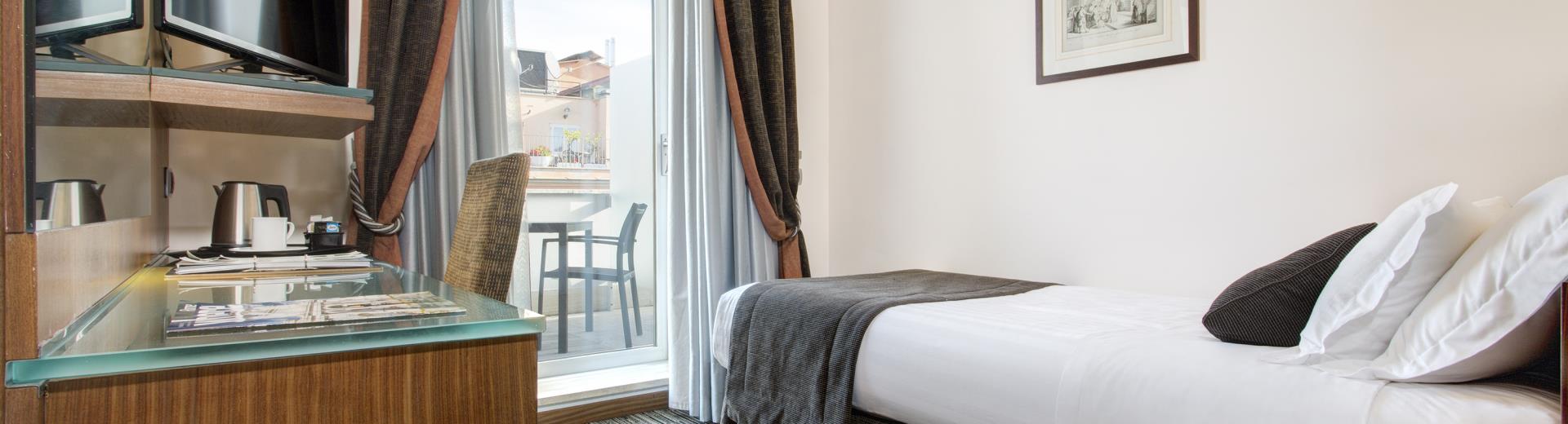 Standard rooms-Best Western Hotel Universo Rome 4 stars